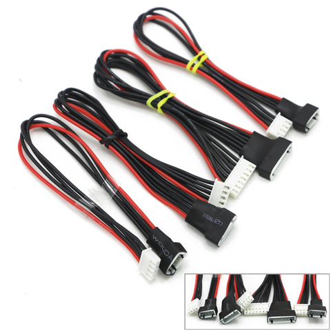 5 unids/lote JST-XH 2 S 3 s 4S 6 S 20 cm 22AWG Lipo equilibrio de extensión de Cable de carga Cable cable para RC cargador de batería ► Foto 1/6