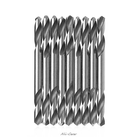 YOFE 10 Uds 3mm 3,2mm 3,5mm 4mm 4,2mm 4,5mm 5,0mm 5,2mm HSS doble herramientas de perforación de torsión espiral conjunto para taladros ► Foto 1/6