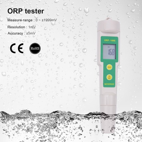 Alta calidad 169E ORP/probador Redox impermeable ORP medidor de ORP Tester 0 ~ +/-1999mV ► Foto 1/1