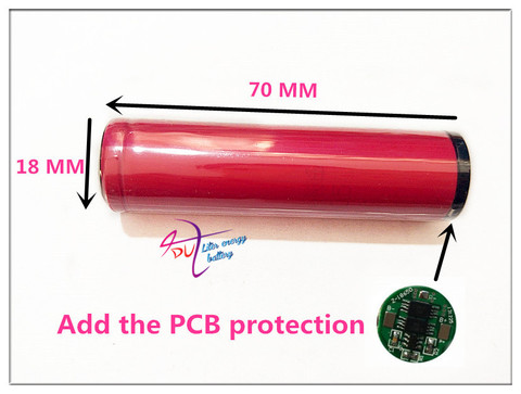 Batería de litio recargable con tablero de protección de PCB, 100% Original para Sanyo 18650, 2600 mAh, 3,7 V, nuevo ► Foto 1/4