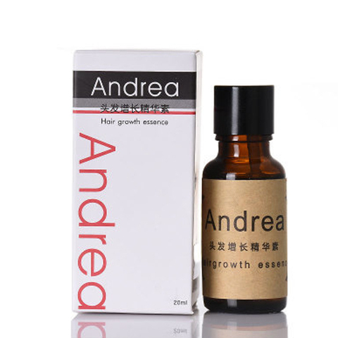 Andrea-aceite de jengibre para el crecimiento del cabello, esencia de plantas naturales, champú para crecimiento del cabello tónico más rápido, herramientas de belleza para el cuidado del cabello sin pérdida de cabello ► Foto 1/5