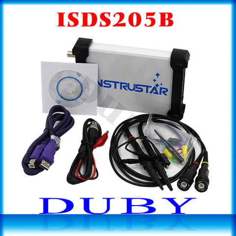 Osciloscopio digital USB multifuncional 5 en 1 ISDS205B para PC/analizador de espectro/DDS/barrido/registrador de datos 20M 48 MS/s ► Foto 1/6