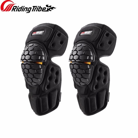 Nueva motocicleta de rodilla de panal guardias Moto rodilleras Motocross Off-Road Racing Shin Protector conducción al aire libre equipo de rodilla almohadillas ► Foto 1/6