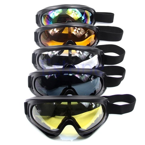 Nueva Snowboard a prueba de polvo gafas de sol de gafas de esquí lente de marco de gafas Paintball deportes al aire libre a prueba de viento gafas ► Foto 1/6