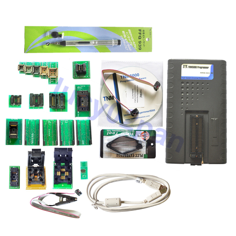 Programador TNM5000 USB JTAG + enchufe de 15 uds, reparación de bios portátiles/portátiles, programación rápida de todas las memorias EPROM y FLASH, Chips Nand ► Foto 1/1