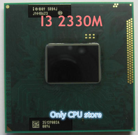 Envío Gratis portátil CPU i3-2330M ( 3M Cache 2,2 Ghz i3 2330M SR04J) PGA988... TDP 35W Compatible HM65 HM67 QM67 ► Foto 1/1