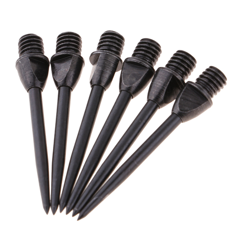 Puntas de acero para dardos, 6 uds., puntas de dardo de conversión para rosca estándar de 2Ba, 30mm, accesorios para dardos ► Foto 1/6