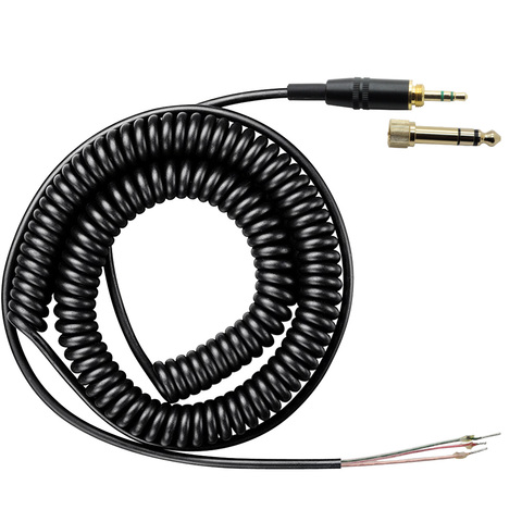 Poyatu repuesto Cable para ATH-M50 ATH-M50s SONY MDR-7506 7509 V6 V600 V700 V900 7506 en espiral reparación DJ Cable ► Foto 1/6