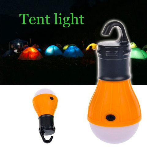 Mini portátil linterna bombilla de luz de emergencia batería de camping al aire libre tienda de campaña accesorios tienda para playa y exteriores Luz ► Foto 1/6