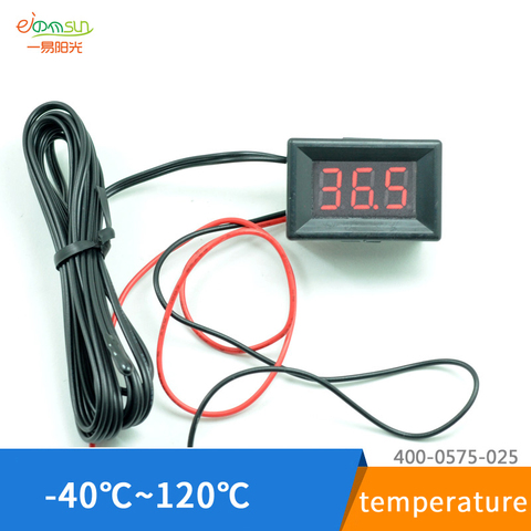5 uds LED termómetro Digital sonda para coche termómetro del congelador del refrigerador termográfico para refrigerador-40 ~ 120 grados DIY reacondicionado ► Foto 1/5