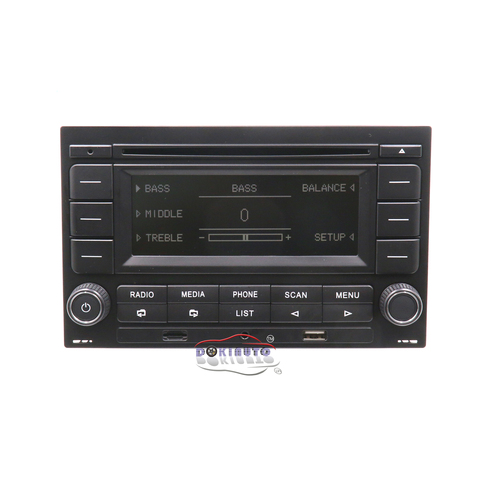 Para Passat B5 Golf MK4 Jetta MK4 Polo RCN210 Bluetooth MP3 USB reproductor de CD MP3 Radio ► Foto 1/5
