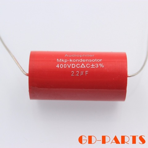 1PC 400VDC de Audio grado Axial Audiophiler MKP condensador Vintage parlante amplificador de guitarra de acoplamiento de Reapair ► Foto 1/6