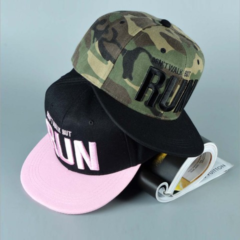 2017 Nuevo Runing carta gorra de béisbol de camuflaje gorro de Hip Hop para hombres y mujeres baile callejero de Aba Reta rosa ► Foto 1/6