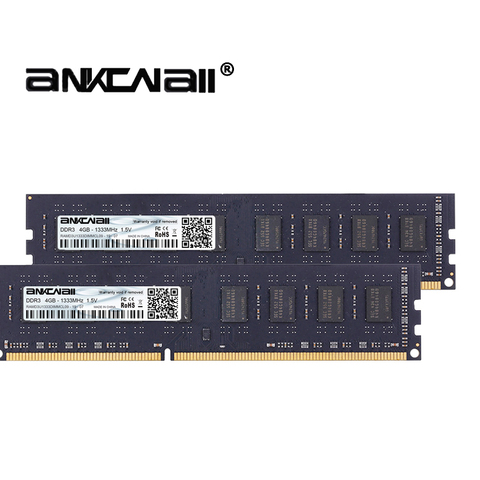 DDR3-memoria RAM para ordenador de escritorio Intel DIMM 1333 V 240Pin, 2 uds. De 4Gb o 16GB(2 uds. x 8GB), 12800 MHz, 1600MHz1866MHZ, PC3-10600/1,5 ► Foto 1/4