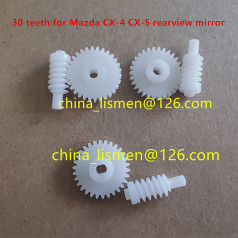 30 dientes motor de coche plegable automático espejo retrovisor Asamblea engranajes de plástico por año 2013 Mazda M3 CX-5 CX-7 CX-4 Coche ► Foto 1/1