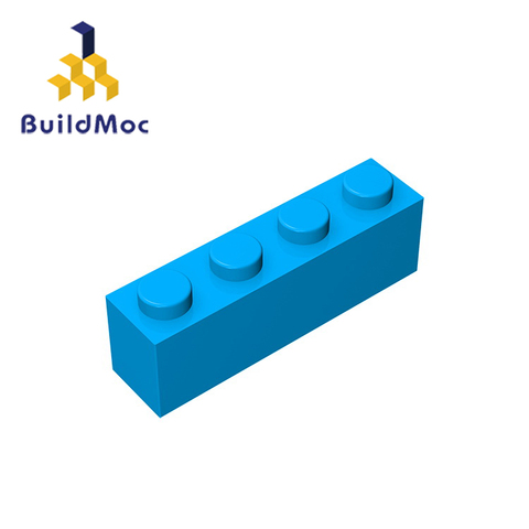 BuildMOC-piezas de bloques de construcción compatibles con 3010, 1x4, piezas de bloques de construcción, LOGO DIY, juguetes educativos y creativos ► Foto 1/5