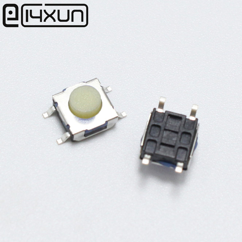 Interruptor táctil de silicona impermeable, 6x6x3,4mm/6x6x4,3mm SMD, 5 uds., 6x6x4,3mm ► Foto 1/1