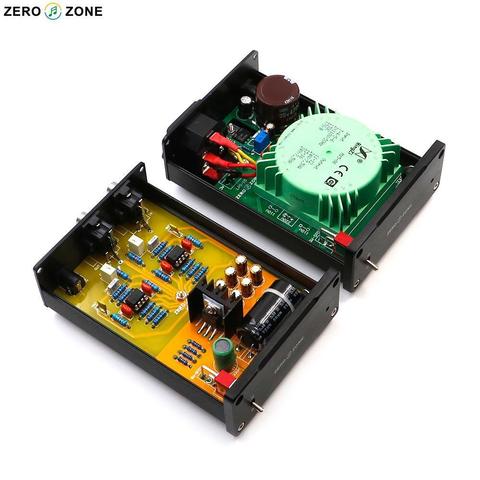 GZLOZONE HC-01A estéreo HIFI MM RIAA Phono amplificador/salida Amp + fuente de alimentación lineal ► Foto 1/6