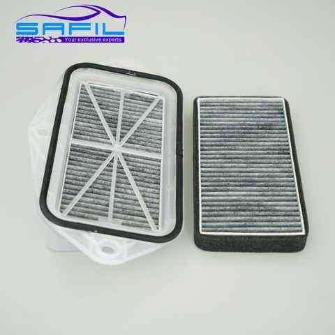 Filtro de aire externo para cabina de coche, accesorio de 3 agujeros para Vw Sagitar CC Passat Magotan Golf Touran audi Skoda Octavia # FT100 ► Foto 1/1