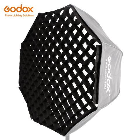 Godox-rejilla de nido de abeja portátil, foto de paraguas, Softbox Reflector para Flash Speedlight (solo rejilla de panal), 120cm, 47