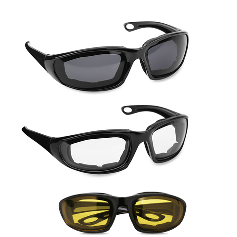 Gafas de protección UV para motocicleta, a prueba de viento, para motorista, protección ocular ► Foto 1/6