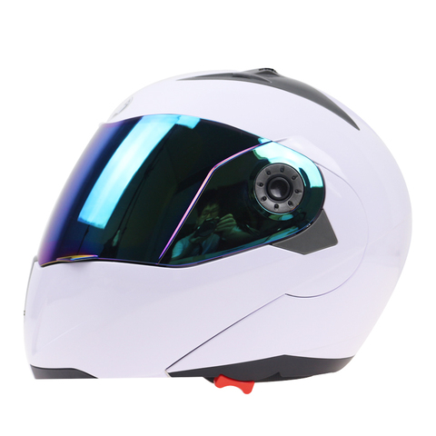 Casco de Moto para hombre, casco de Moto para mujer, de cara completa,  cálido, para invierno, Moto, Scooter, cascos para Moto - AliExpress