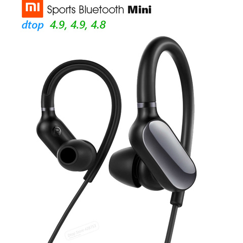 Xiaomi Mi-auriculares, inalámbricos por Bluetooth 4,1, Mini auriculares IPX4 deportivos impermeables con micrófono para música y deporte ► Foto 1/6