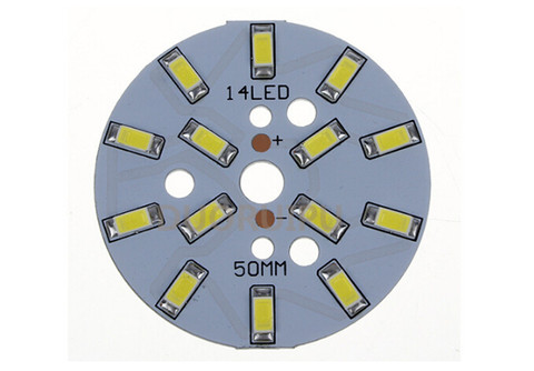 Panel de lámpara LED con chip cob, 7W, SMD 5730, 3000k/blanco cálido, 6000k, 700-840LM, focos, Envío Gratis, 10 Uds. ► Foto 1/4