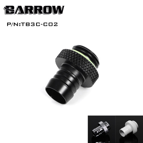 Barrow añade Uso de ajuste de líquido para 9,5*12,7mm/10*16mm Tubo suave G1/4 accesorios de ordenador ajuste 3/8 ajuste de mano ► Foto 1/6