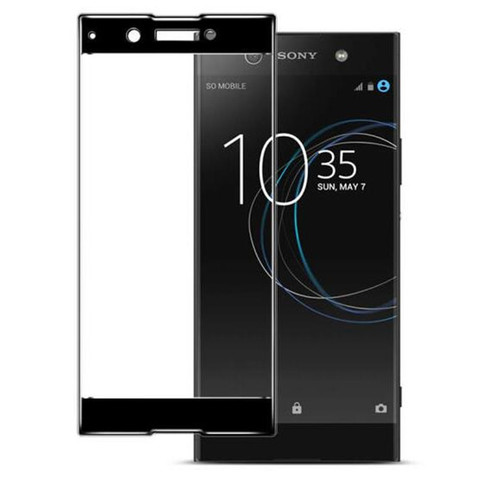 Cubierta completa de vidrio templado para Sony Xperia X XA XA1 XZ XZ1 XZS Ultra Plus C6, película protectora de pantalla prémium de rendimiento compacto ► Foto 1/6