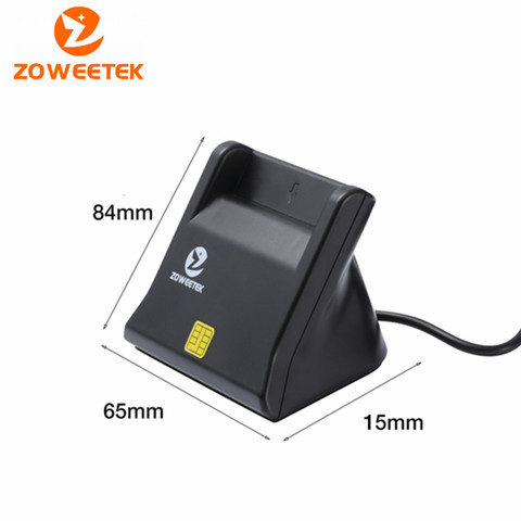 Original Zoweetek 12026-3 USB 3,0 lector de tarjeta inteligente Flash multimemoria lector de tarjeta USB para USB TF SD CF para MS adaptador de tarjeta ► Foto 1/5