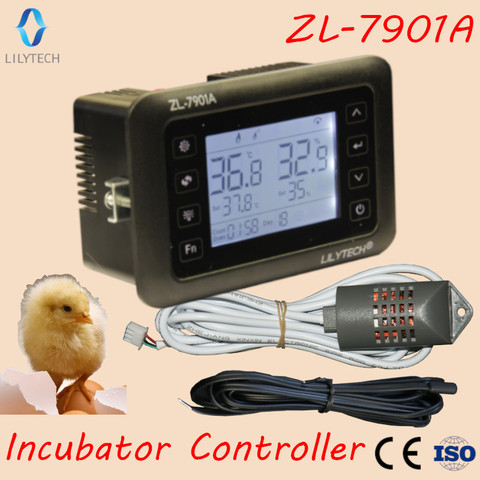 ZL-7901A,100-240VAC, PID, incubadora automática multifuncional, controlador de incubadora, incubadora de humedad de temperatura, Lilytech,XM-18 ► Foto 1/6