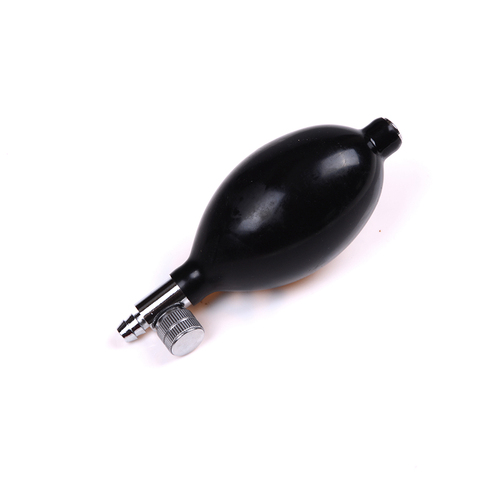 Bombilla de látex de presión arterial, inflado Manual de repuesto con expulsión de aire, color negro, novedad de 2022 ► Foto 1/6