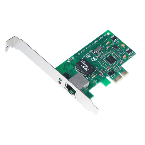 Tarjeta PCI-E de red Ethernet Gigabit, 10/100/1000M, tarjeta PCIe, tarjeta de red PCIE, envío gratis, venta al por mayor ► Foto 1/1