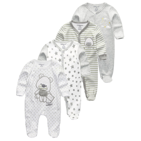 Ropa de bebé, Pelele de manga larga para otoño e invierno, conjuntos de ropa de recién nacido, Animal de dibujos animados ► Foto 1/1