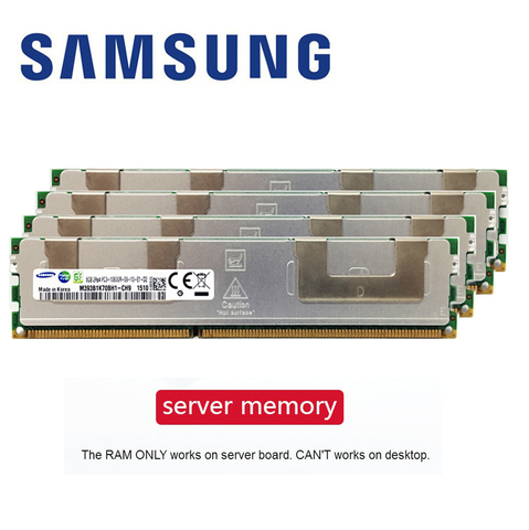 Samsung-Memoria de servidor, para Samsung 4GB, 8GB, 16GB, DDR3, PC3, 1066Mhz, 1333Mhz, 1600Mhz, 1866Mhz, 8G, 16G, 1333, 1600, 1866, ECC, REG, 32GB, 14900, 12800, RAM ► Foto 1/6
