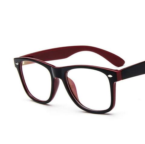 2017 marca Hipster nueva gafas 2182 marcos de gafas de Mujeres Hombres falso de vidrio ► Foto 1/6