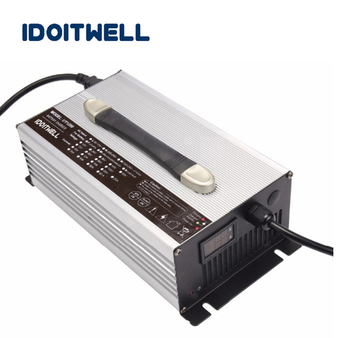 Cargador de batería de litio y ácido de plomo, dispositivo de carga personalizado para LifePO4 serie 1200W, 12V, 50A, 24V, 30A, 36V, 20 a, 48V, 20A, 60V, 15A, 72V, 12A ► Foto 1/6