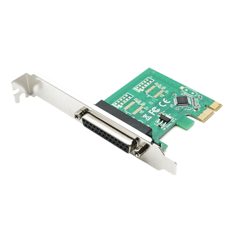 Impresora DB25 puerto paralelo LPT a PCI-E tarjeta PCI Express Adaptador convertidor envío gratis nuevo WCH382 Chip ► Foto 1/2