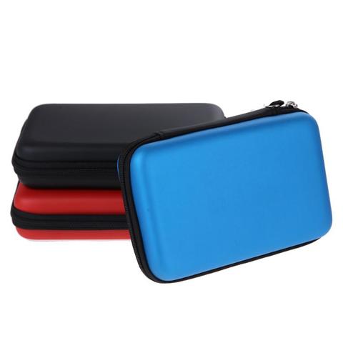 Bolsa de Estuche de transporte EVA en 3 colores, funda de almacenamiento para Nintendo, bolsas duras con correa, 3DS XL, 3DS, LL, 3DS XL ► Foto 1/6