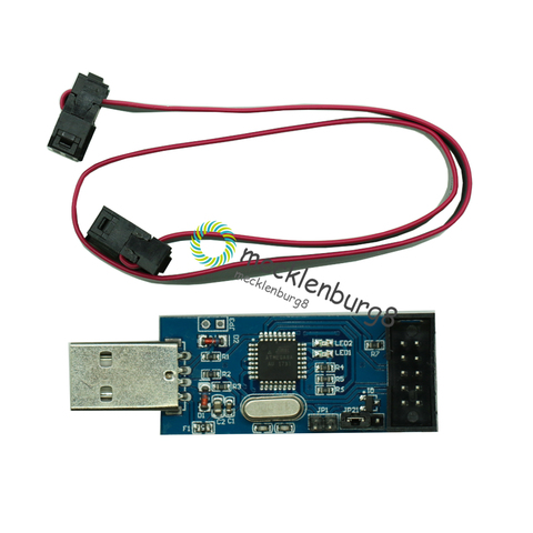 USBASP USBISP AVR programador 3,3 V/5V ATMEGA8 ATMEGA128 USB ASP ISP ATtiny/puede/PWM + 10Pin de apoyo Win7 64Bit ► Foto 1/4