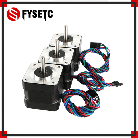 Pusa i3 MK2 MK2S MK3 3d impresora extrusora Motor eje Y Motor NEMA17 1,8 grados 42 motor paso a paso para Prusa i3 MK2 MK3 MK3S ► Foto 1/1