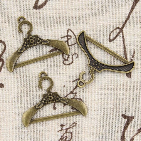 Unids 5 piezas colgantes 37 29mm colgante antiguo ajuste, bronce tibetano Vintage, collar de pulsera DIY ► Foto 1/2