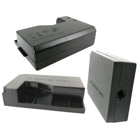 Batería simulada acoplador de CC adaptador de fuente de alimentación reemplazar DR-E10 DR-E12 DR-E15 para Canon LP-E10 LP-E12 ACK-E15 ACK-E12 ACK-E10 ► Foto 1/4