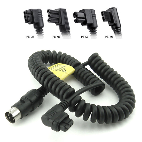 Godox PB960 Cable de alimentación CX/NX/SX/Mx Flash externo de la batería conector de Cable para Canon/Nikon/Sony/Metz Speedlite ► Foto 1/5