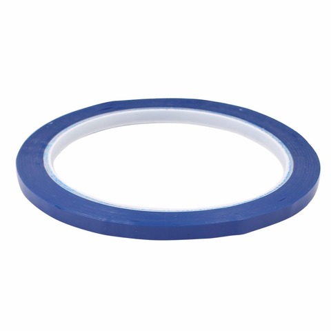 Uxcell gran oferta 1 Uds. Cinta adhesiva Mylar de poliéster de una sola cara azul/negro/blanco cinta aislante de 50M x 5mm de ancho ► Foto 1/1