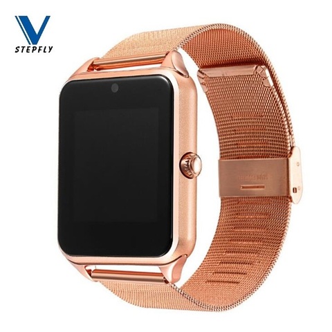 Venta caliente inteligente reloj Bluetooth Z60 hombres mujeres Bluetooth 2G Smartwatch soporte SIM/TF tarjeta reloj de pulsera para IOS teléfono Android ► Foto 1/6
