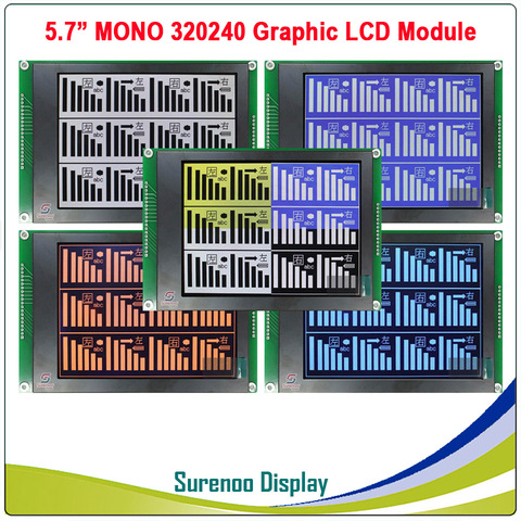 Panel de visualización del módulo, pantalla LCD TFT a Color MONO de 5,7 pulgadas, 320240x240, LCM con controlador oci8835 ► Foto 1/1