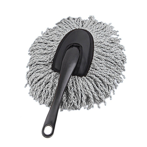 Cepillos de microfibra para limpieza de coche, herramienta para quitar el polvo, mopa para limpiar el hogar, color gris ► Foto 1/6