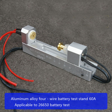 Soporte de batería de cuatro cables CNC de aleación de aluminio, autosujeción, BF-30-60A de fijación para 18650 26650 AA AAA ► Foto 1/1